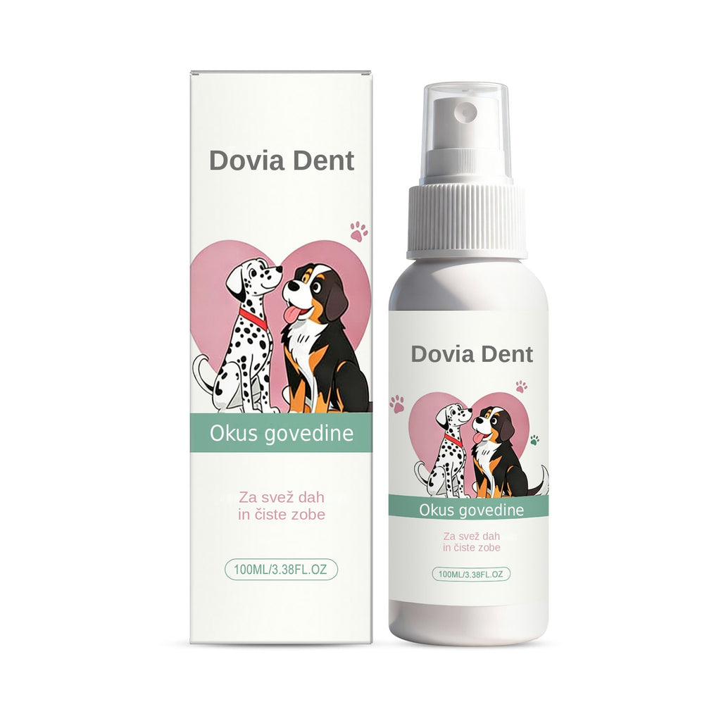 Dovia Dent – škatla in steklenička